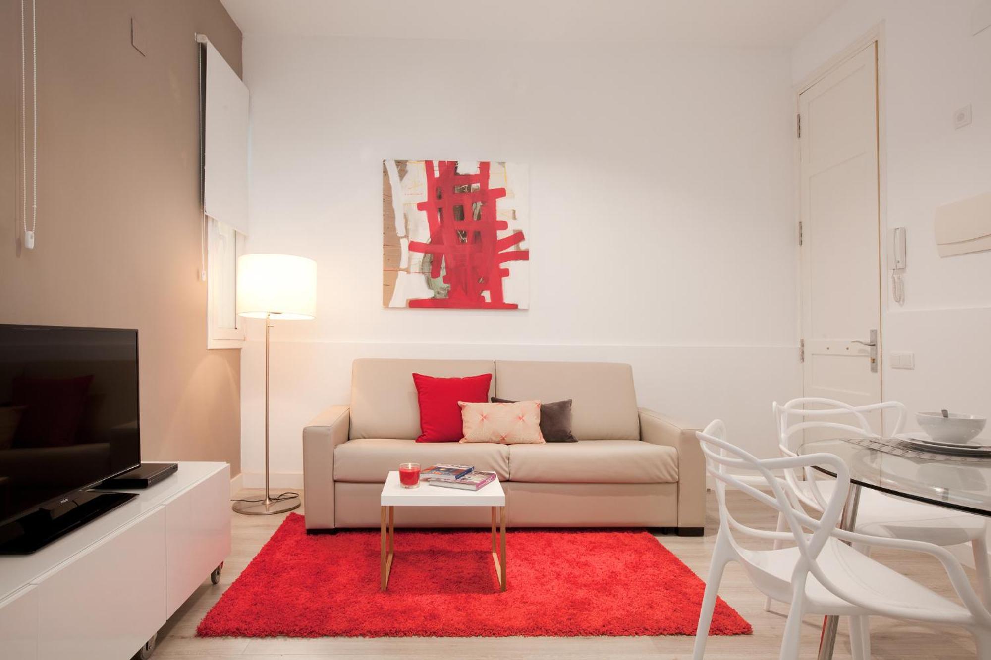Click&Flat Seneca Suites Barcelona Kamer foto